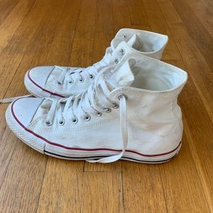 White High Top Converse